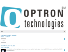 Tablet Screenshot of blog.optron.co.in